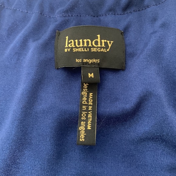 NWT Laundry by Shelli Segal Los Angeles Sleeveless Dress with Chain Neckline - Picture 6 of 8